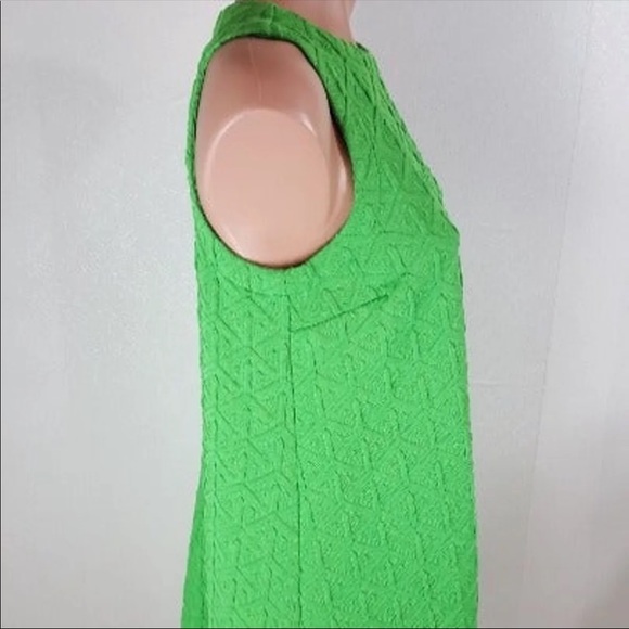 Crown & Ivy Green Popcorn Stitch Dress A-Line - Picture 3 of 5